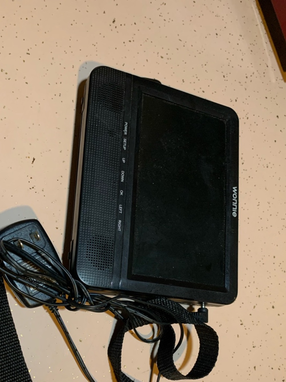 Portable dvd player